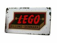 Lego VIP 1950'S Retro Tin Sign (5007016) Brand New