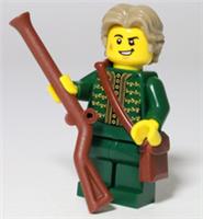 LEGO British Sharpe's Rifle Minifigure Napoleonic Pirate Army Genuine Parts