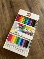 Lego ORIGINAL COLOURED ASST GEL PENS x 12, MODEL No : 51639
