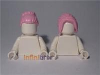 2x Lego Pink Female Hair Pieces NEW