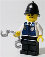 New LEGO City British Police Officer Minifigure Cop Genuine All Parts LEGO