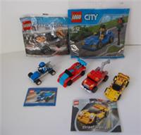 LEGO VEHICLE COLLECTION SETS 30572 30035 30349 6618 8644 & TOW TRUCK 8195