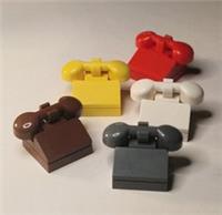 Lego - Retro Traditional Landline Rotary Dial Phone - Pick Colour - NEW #213