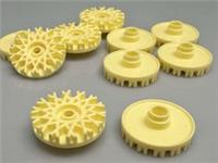 LEGO Hub Cap with Many Crossed Spokes From Wildflower Bouquet 10313 - 5 Pieces