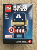 LEGO BRICKHEADZ: Captain America (41589) NEW fast dispatch in box RM Tracked 48