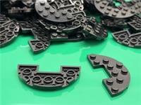 LEGO Plate 3x6 Round Half Circle with Cutout From Barad-dr 10333 - 6 Pieces NEW