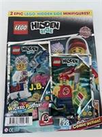 Lego Hidden Side Magazine Issue #1 J.B & Possessed Pizza Delivery Polybags - New