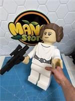 HUGE 3D Printed Lego Inspired Princess Leia - Star Wars