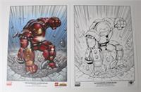 LEGO Hulkbuster Ultron Edition VIP Art Print Marvel Comics Iron Man Variants