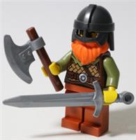 LEGO Viking Sword Warrior Minifigure Knight Castle Saxon Genuine Parts