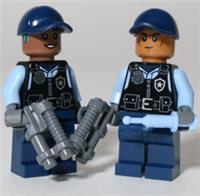LEGO Arkham Asylum Security Guard Minifigures 76300 DC Batman sh1087 Gotham