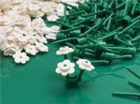 LEGO Plant Stalk & 4 Flower Heads on Sprue Minifigure Wedding 40165 - 10 Pieces
