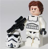 LEGO 75419 Han Solo Minifigure Death Star Stormtrooper Outfit Star Wars NEW