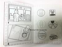 Lego Passport British Red Design Bham UK 2026 Easter Valentines Day Stamps