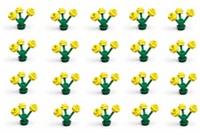 Lego 24855 24866 Plant Yellow Flowers & Green Stem Qty 20