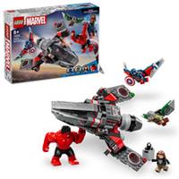 LEGO Marvel 76292 Captain America vs. Red Hulk Battle 223 Pcs Ages 8+ Brand New