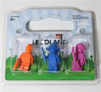 New LEGO Monochrome Minifigure Blister LEGOLAND 852766 Wizard Rocker City