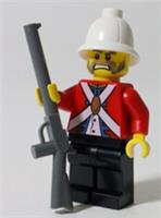 LEGO British Victorian Pith Helmet Soldier Minifigure Army New Genuine Parts