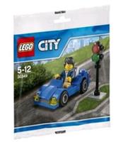 New Sealed Lego City Polybag - Man About Town In Car - 30349