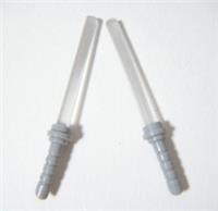 LEGO Ahsoka Tano Lightsaber Parts Minifigure Accessory Trans-Clear Star Wars NEW
