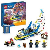 LEGO 60355 City Water Police Detective Missions, with Speed Boat & 4 Minifigures