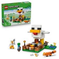 LEGO 21585 Minecraft Chicken Farm with Chicken Fan Minifigure, Baby Zombie & ...