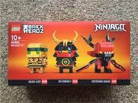 LEGO BRICKHEADZ 40490: Ninjago 10, BRAND NEW, fast dispatch Tracked 48