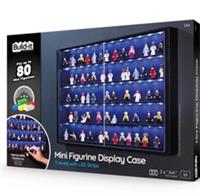 Mini Figures Display Case Protect Figurines 5 Levels LED Strips Lego Compatible