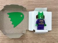 NEW & RARE LEGO IMPOSTER JOKER BATMAN minifigure ADVENTURES IN GOTHAM CITY BOOK