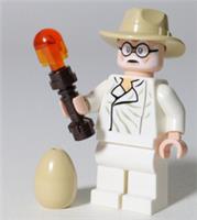 Made of LEGO Parts - John Hammond Minifigure My Own Build Jurassic Dino