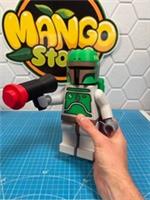 LARGE 3D Printed Lego Inspired Boba Fett - Star Wars
