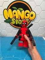 LARGE 3D Printed Lego Inspired Deadpool
