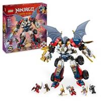 LEGO 71834 NINJAGO 4in1 Zane's Ultra Combiner Mech Toy - Rebuilds into a Jet,...