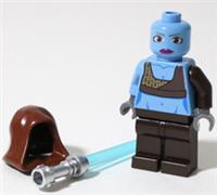 LEGO 8098 Aayla Secura Minifigure Jedi Master Clone Wars Star Wars - No Headgear