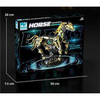 Semi-Automatic Mechanical Horse - Modelex Building Block Set