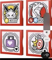 LEGO Pokmon SMART Play Tags 4X Bundle Charizard vs Jolteon Battle Set 72167