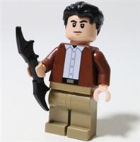 Made Of LEGO Parts - Bruce Wayne Minifigure My Own Build DC Animated Batman NEW