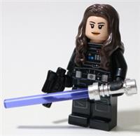 Made of LEGO Parts - Jaina Solo Minifigure MOC Star Wars Legends Jedi NEW