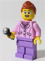 LEGO 71799 Gayle Gossip Minifigure City News Presenter Dragons Rising Ninjago