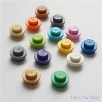 Lego - 1x1 Stud Round Thin Tile Brick - ID 6141 - Pick Colour & Pack Size - NEW