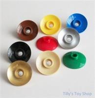 Lego - 2 x 2 Inverted Round Radar Dish - Pick Colour & Pack Size - ID 4740 - NEW