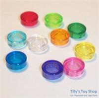 Lego 1x1 Smooth Round Tile - Clear - 98138 35380 - Pick Colour & Pack Size - NEW