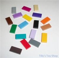 Lego - Smooth 1x2 Stud Thin Plate Tile - 3069 - Pick Colour & Pack Size - NEW