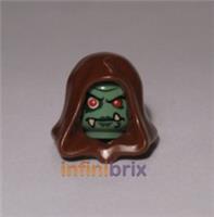 Lego Troll Queen / Sorceress Head + Hood from set 7097 Mountain Fortress NEW