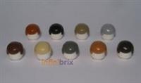 Lego Hair 3901 PICK & MIX ANY COLOURS! Brown Grey Tan Black Dark Tan Orange