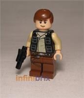 Lego Han Solo Minifigure from sets 10236 + 75003 Star Wars NEW sw451