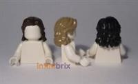 Lego Hair 35494 PICK & MIX ANY COLOURS! Black Dark Brown Dark Tan