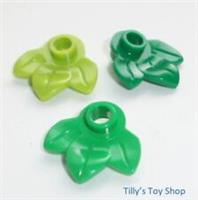 Lego - Foliage / Plant Leaf - Pick Colour & Pack Size - ID 32607 - NEW