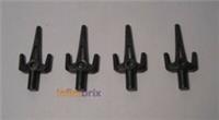 4x Lego Sai 98139 Pearl Dark Grey for Ninjago NEW 6270137