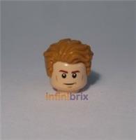 Lego Steve Rogers Captain America / Ikaris Head + Hair from sets 76201, 76267